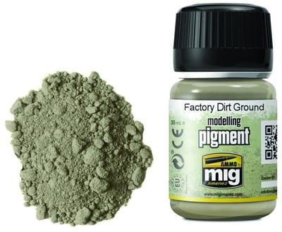 AMMO by Mig Jimenez Modelbouwdecoratie - MIG 3030 Factory Dirt Ground Superfine Pigment Effecten potje