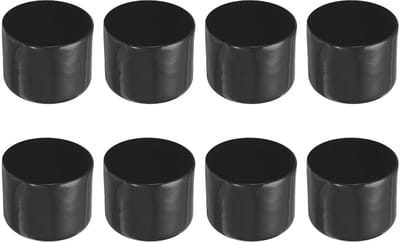 Dailygoods- Eindkappen Rubberen - 8 Pack - Beschermkap voor Schroef/Bout - Roestpreventie - Stofisolatie - Binnendiameter 54 mm