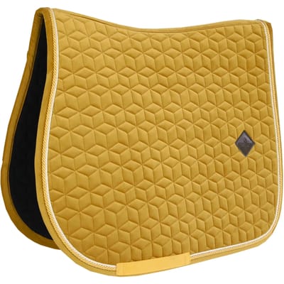 Kentucky Horsewear - Zadeldek - Zadeldoek - Velvet - Jumping - Mosterd - Cob