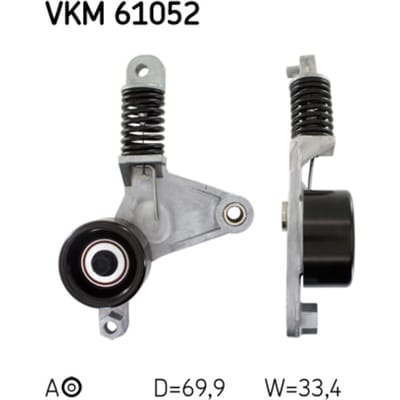Spanpoelie, V-riem SKF VKM 61052