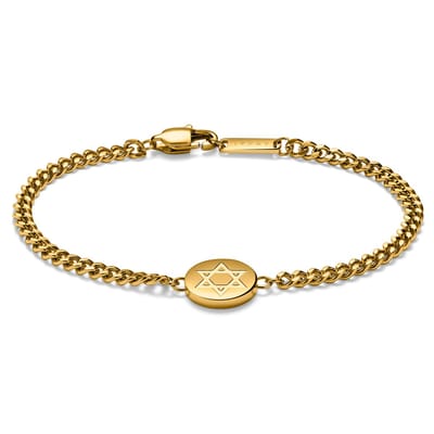 Unity | Goudkleurige Armband met Davidster
