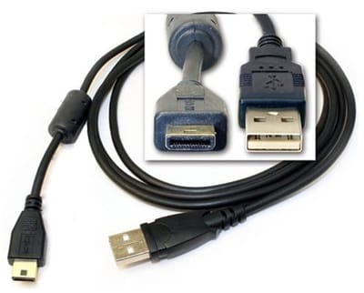 Allecto - UC-E12 USB Data Kabel voor Nikon Coolpix S1, S2, S5, S7, S50c, S51, S51s, S550 & S700