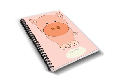 Ollie & Tigger kinderopvang dagboek, gastouder kinderdagverblijf dagboekje  Big - baby - peuter - oppasboekje - opvangboekje - invulboek - ringband