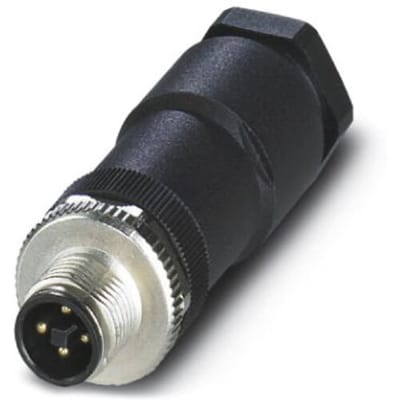Phoenix Contact 1404643 Sensor/actuator connector, niet geassembleerd M12 Aantal polen (sensoren): 4 Stekker, recht 1 stuk(s)