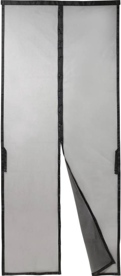 Renkforce RF-IS-100 RF-6442918 Vliegenhor voor deur (l x b) 210 cm x 90 cm Zwart 1 stuk(s)