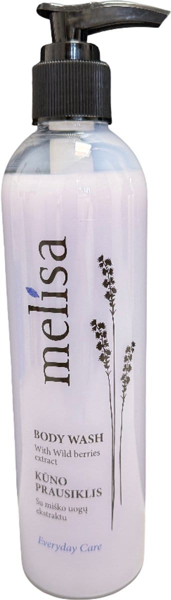 MELISA NATUURLIJKE BODY WASH DOUCHEGEL met WILDE BESSEN EXTRACT en Vit. C 300ml