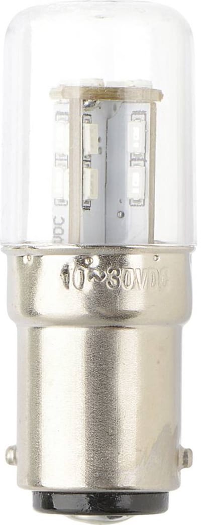 TRU COMPONENTS TC-13776160 LED-signaallamp Groen BA15d 12 V/DC, 24 V/DC 200 lm