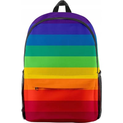 Regenboog Schoolrugzak Regenboog Tas Lgbt Trots Groot Xl