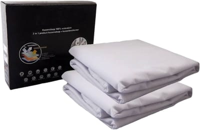 Anti-allergisch Tencel Kussensloop Ritssluiting - 2 stuks - Ademend en vochtregulerend - Huisstofmijt - 60x40cm