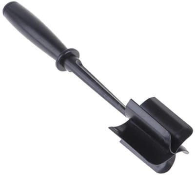 Dailygoods- Vleeshakmachine met 5 Gebogen Messen - Vleesvermalser Roestvrij Staal - Keukengereedschap - Ergonomisch Handvat - Eenvoudig Schoon te Maken - Vleesvermaler