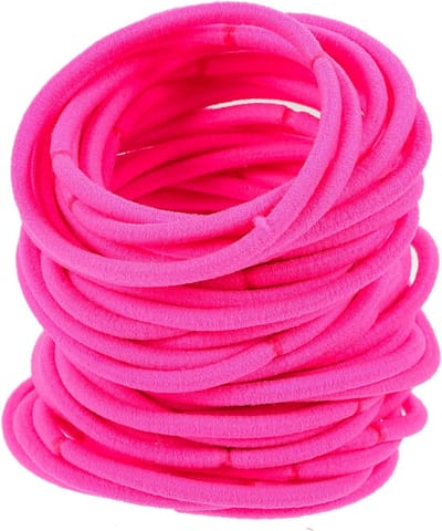 Elastische Haarknippen zonder Metaal, Beschadigen Geen Haar, 50 Stuks in Roze - Perfect voor Ponytails en Haarstijlen