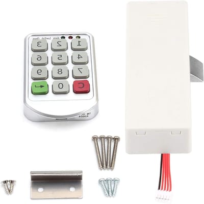 Digitale Elektronische Deurslot Kit met Wachtwoord Invoer en Sleutelloze Toegang voor Kastdeuren en Veiligheidsboxen