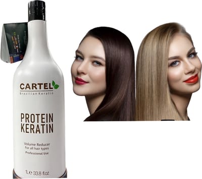 CARTEL BRAZILIAN KERATIN & PROTEIN 1000ML 100 % NATUURLIJK PRODUCT