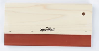 Zeefdruk rakel Speedball hout 25.4 cm