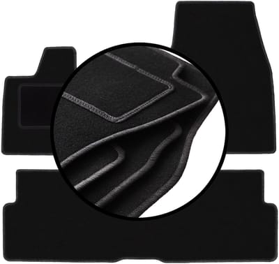 Complete set veloursmatten voor: BMW I3 L01 hatchback (2013-)