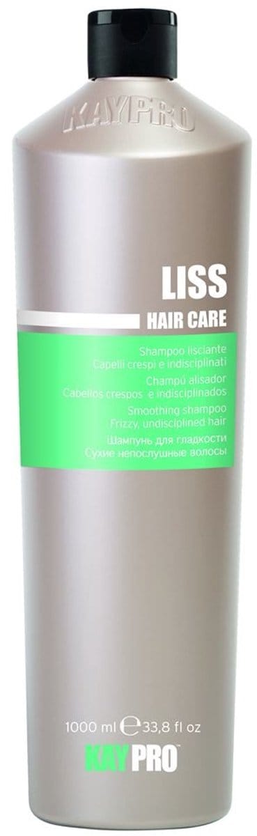 Kay Pro LISS Hair Care Smoothing Shampoo for Frizzy and Undisciplined Hair 1000ml