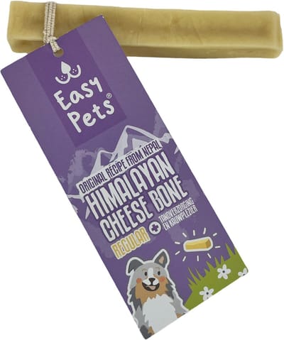 Easypets Kauwsnack - Himalayan Cheese Bone Regular M - 100% Natuurlijk, Hypoallergeen, 65g