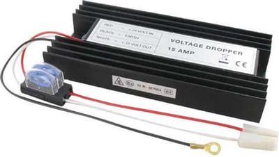 Omvormer 24 -> 12 Volt 15 amp?re