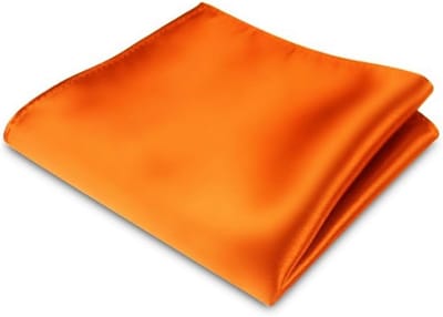 Herentasje Oranje - 100% Satijn, Casual