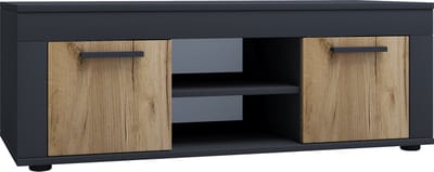 Houten TV lowboard Meubel TV meubel Tafel Console TV tafel breedte 102 cm Usilo L