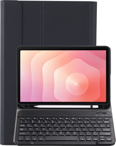 Hoes - Geschikt voor Samsung Galaxy Tab S11 - Keyboard Book Cover - Toetsenbord Case - Hoesje - Zwart