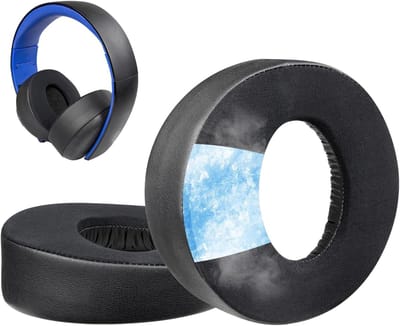Vervangende Koel Gel Oorkussens voor Sony Playstation PS4 Headset - Comfortabele Oorkussens voor CECHYA-0083, Ideaal voor Gaming en Langdurig Gebruik