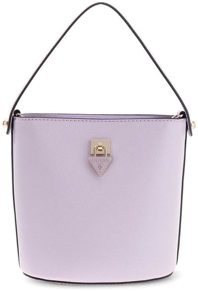 GUESS schoudertas Patsie Top Handle Bucket Lilac paars