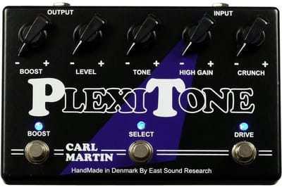 Carl Martin PlexiTone 2-Step Crunch-Overdrive & Boost Pedal