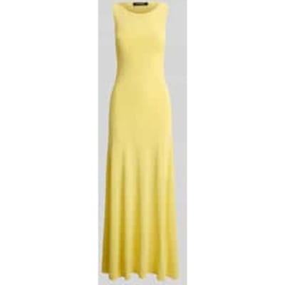 Maxi-jurk van mix van viscose en katoen