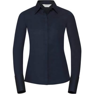 Dameshemd met lange mouwen Russell Athletic Ultimate Stretch