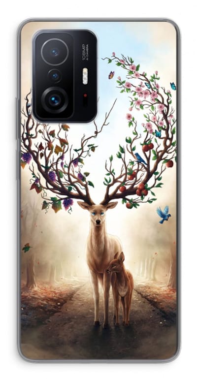 Case Company® - Hoesje geschikt voor Xiaomi 11T hoesje - Seasons Change - Soft Cover Telefoonhoesje - Bescherming aan alle Kanten en Schermrand