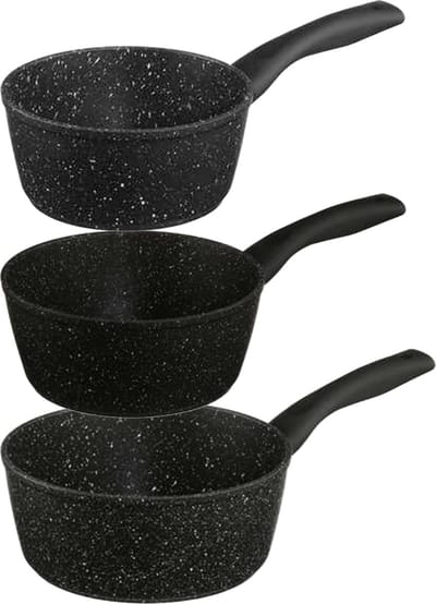 5Five - Steelpannen - Alle warmtebronnen - Set 3x - Dia 16/18/20 cm