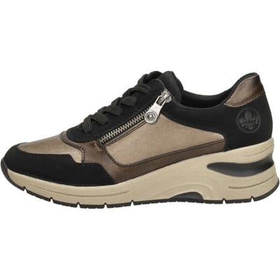 Rieker Sneakers - Dames - Bruin - Maat:42