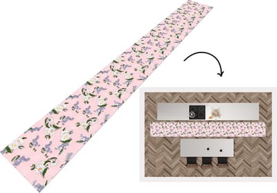Keukenloper - Keukenmat - Patronen - Vergeet me nietjes - Bloemen - 400x50 cm - Keuken vloerkleed