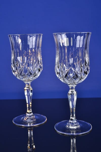 Luxe Kristallen Wijnglazen – Set van 2