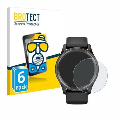 BROTECT - Screenprotector voor Garmin Vivomove Trend - Folie Beschermfolie matte 6 Stuks