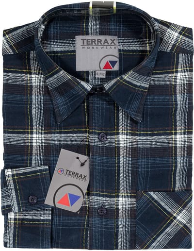 TERRAX kleding 81032-7400 Flanellen overhemd 105 cm