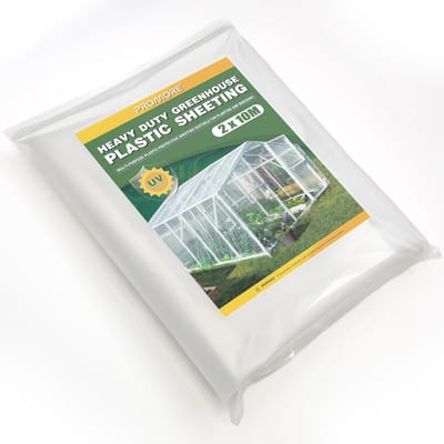 UV-bestendige Transparante Polyethyleen Folie voor Kassen en Tuinbouw 2x10m