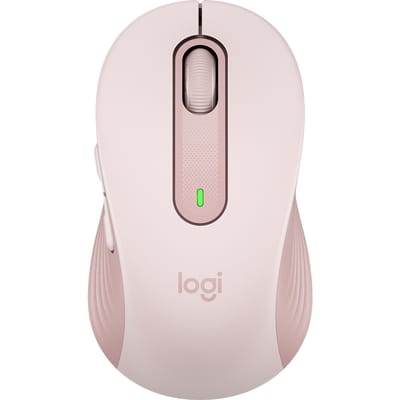 Logitech Signature M650 - Draadloze Muis - Bluetooth en USB Nano Ontvanger - Roze