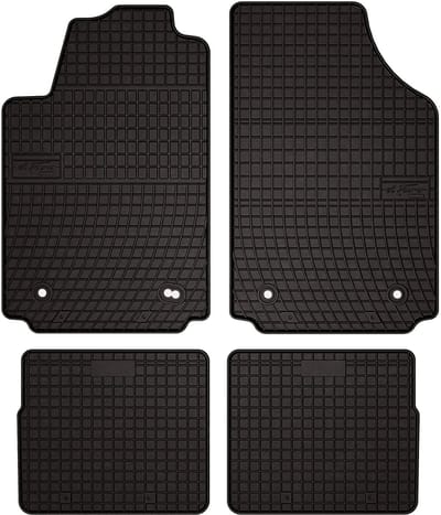 Wielganizator SolidPRO - Rubberen Automatten - Audi A2 Hatchback - 2000-2005 - Zwart