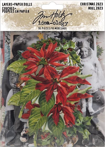 Idea-ology Tim Holtz Layers + Paper Dolls / Christmas 2023 (TH94348)