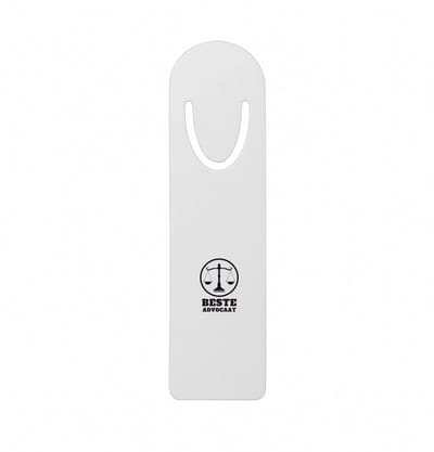 Hacebo® - beste advocaat metalen boekenlegger - Beste advocaat - collega - cadeau Bladwijzer boekenleggers - 12.7 cm x 3.2cm