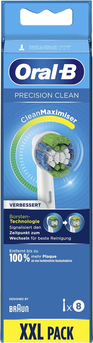 Oral-B Precision Clean Opzetborstel 8 stuks - CleanMaximiser