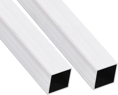 Vierkante Aluminium Buis - Aluminium Profiel - Huisinrichting Bouw - Naadloos Gemaakt - 30x30mm 200cm - Aluminiumkleur