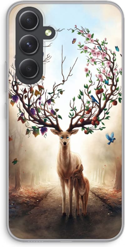 Case Company® - Hoesje geschikt voor Samsung Galaxy A54 hoesje - Seasons Change - Soft Cover Telefoonhoesje - Bescherming aan alle Kanten en Schermrand