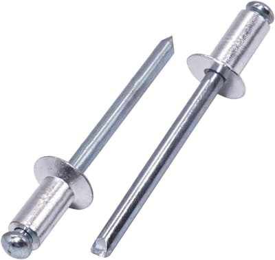 Verzonken Popnagels Aluminium (50 Stuks) 4.8 x 10 mm - Sterke Montage voor Diverse Metalen