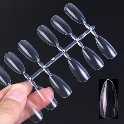 Goodbitz® - Oefennagels - 120 stuks - Oefen nageltips - Oefen tips - Nail art tips - Practice nails - Oefentips - Nageltips - Tips - Nagelhouder - Nageldisplay - Nagels voor tiphouder - Nagels voor oefen display - Nagel tips - Nail art oefenen