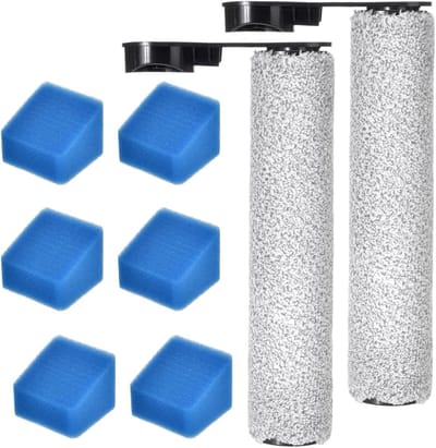 Stofzuiger Accessoires - Reserveonderdelen Set - Efficiënt Schoonmaken - Kunststof Materiaal - 29.9 x 16.5 cm - Zwart