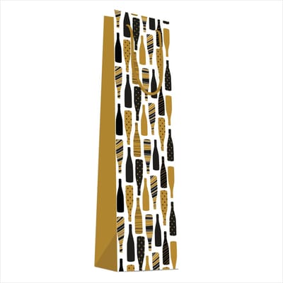 Flestas deluxe – papier – voor 1 fles – 39x11x11 cm – 10 stuks