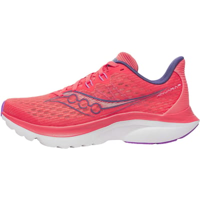 Saucony Kinvara 16 Corail Baskets Femme Rose Chardon S11020-242 38 red